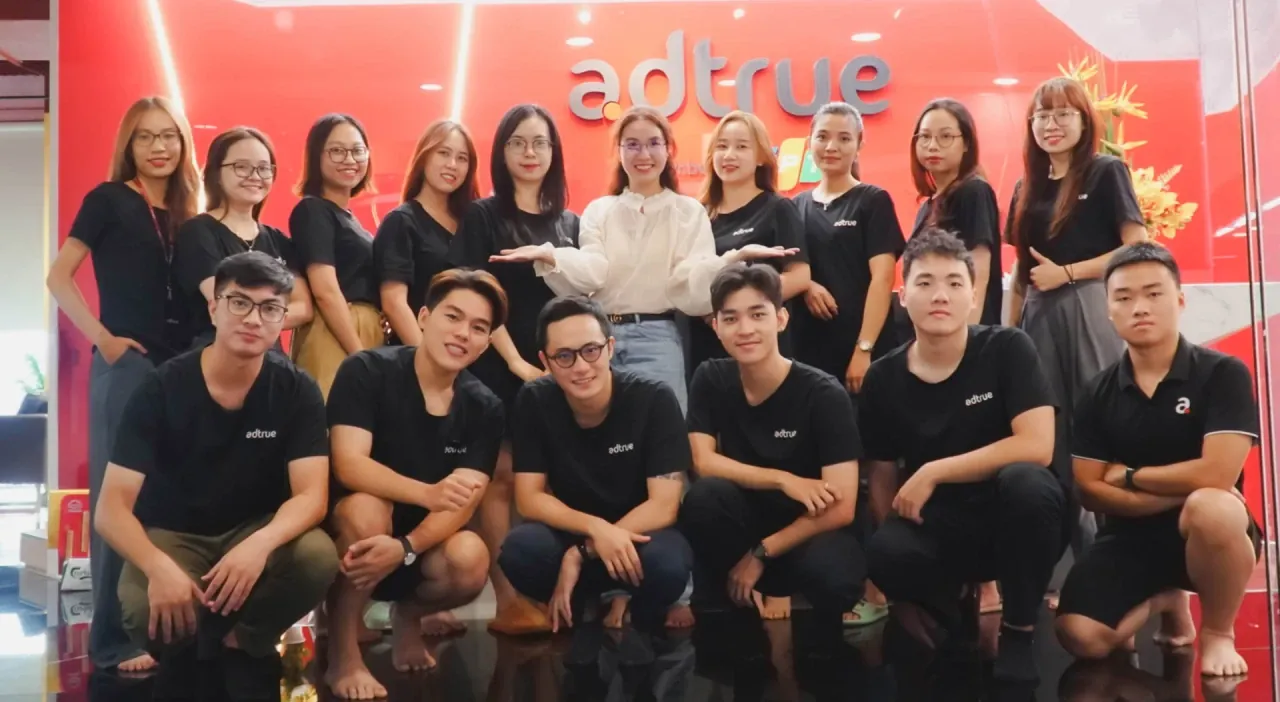 The AdTrue team at the Hanoi office